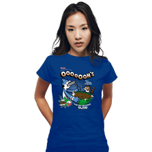 Load image into Gallery viewer, Shirts Fitted Shirts, Woman / Small / Royal Blue Regular Cereal