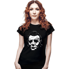 Load image into Gallery viewer, Shirts Fitted Shirts, Woman / Small / Black Shape Of Myers