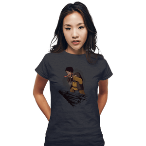 Shirts Fitted Shirts, Woman / Small / Dark Heather Magic King