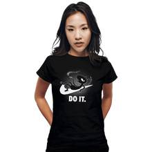 Load image into Gallery viewer, Shirts Fitted Shirts, Woman / Small / Black Do It