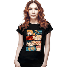 Load image into Gallery viewer, Daily_Deal_Shirts Fitted Shirts, Woman / Small / Black Chainsaw Hunters