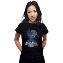 Load image into Gallery viewer, Shirts Fitted Shirts, Woman / Small / Black House Of Ravenclaw