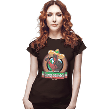 Load image into Gallery viewer, Shirts Fitted Shirts, Woman / Small / Black Senor Wilsons
