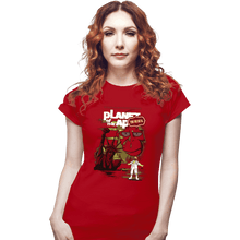 Load image into Gallery viewer, Shirts Fitted Shirts, Woman / Small / Red The Brand New Multi-Million Dollar Musical