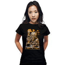 Load image into Gallery viewer, Daily_Deal_Shirts Fitted Shirts, Woman / Small / Black Teller Of Tales