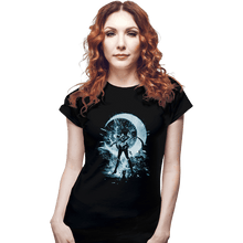 Load image into Gallery viewer, Shirts Fitted Shirts, Woman / Small / Black Sailor Storm