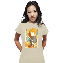 Load image into Gallery viewer, Daily_Deal_Shirts Fitted Shirts, Woman / Small / White Musha-e-denji