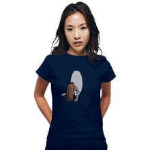 Load image into Gallery viewer, Shirts Fitted Shirts, Woman / Small / Navy The Looking Glass
