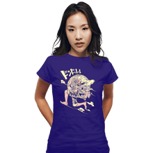 Load image into Gallery viewer, Daily_Deal_Shirts Fitted Shirts, Woman / Small / Violet Warrior Of Liberation