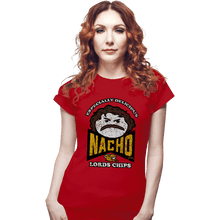 Load image into Gallery viewer, Daily_Deal_Shirts Fitted Shirts, Woman / Small / Red Nacho
