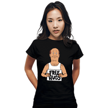 Load image into Gallery viewer, Secret_Shirts Fitted Shirts, Woman / Small / Black Bill Hugs