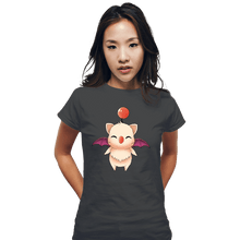 Load image into Gallery viewer, Shirts Fitted Shirts, Woman / Small / Charcoal Moogle