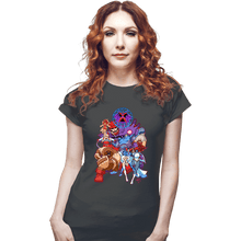 Load image into Gallery viewer, Shirts Fitted Shirts, Woman / Small / Charcoal X-Men Villains