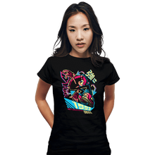 Load image into Gallery viewer, Daily_Deal_Shirts Fitted Shirts, Woman / Small / Black No Longer Missing