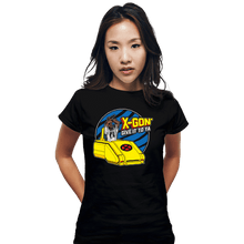 Load image into Gallery viewer, Secret_Shirts Fitted Shirts, Woman / Small / Black X-Gon' give it to ya!