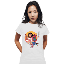 Load image into Gallery viewer, Daily_Deal_Shirts Fitted Shirts, Woman / Small / White Dishonor On Your Cow!