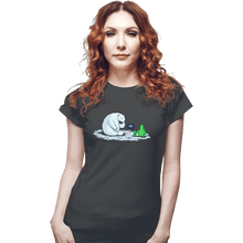 Load image into Gallery viewer, Shirts Fitted Shirts, Woman / Small / Charcoal My Gummy Son