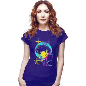 Shirts Fitted Shirts, Woman / Small / Violet Bebop Hunter