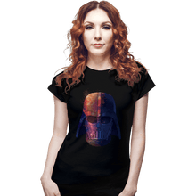 Load image into Gallery viewer, Daily_Deal_Shirts Fitted Shirts, Woman / Small / Black Galactic Darth Vader