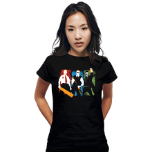 Load image into Gallery viewer, Secret_Shirts Fitted Shirts, Woman / Small / Black Blood And Ice Cream