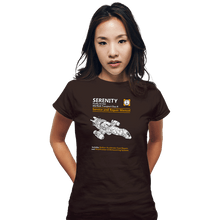 Load image into Gallery viewer, Shirts Fitted Shirts, Woman / Small / Black Serenity Service And Repair Manual