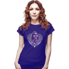 Load image into Gallery viewer, Daily_Deal_Shirts Fitted Shirts, Woman / Small / Violet The Ghost Groom