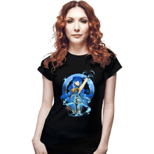 Load image into Gallery viewer, Shirts Fitted Shirts, Woman / Small / Black Valley Orchid Yelan