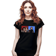 Load image into Gallery viewer, Daily_Deal_Shirts Fitted Shirts, Woman / Small / Black Prepare To Die