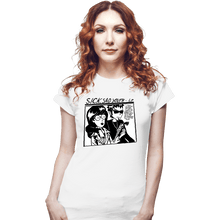 Load image into Gallery viewer, Daily_Deal_Shirts Fitted Shirts, Woman / Small / White Sick Sad Youth