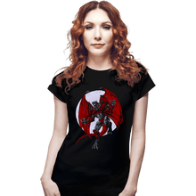 Load image into Gallery viewer, Daily_Deal_Shirts Fitted Shirts, Woman / Small / Black Xanatos