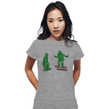 Load image into Gallery viewer, Shirts Fitted Shirts, Woman / Small / Sports Grey Back Toy The Future