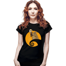 Load image into Gallery viewer, Shirts Fitted Shirts, Woman / Small / Black Halloween King