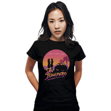 Load image into Gallery viewer, Shirts Fitted Shirts, Woman / Small / Black Heaven is a Place on Earth