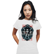 Load image into Gallery viewer, Daily_Deal_Shirts Fitted Shirts, Woman / Small / White The Madness