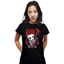 Load image into Gallery viewer, Shirts Fitted Shirts, Woman / Small / Black Slider King