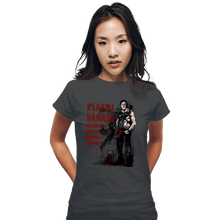 Load image into Gallery viewer, Daily_Deal_Shirts Fitted Shirts, Woman / Small / Charcoal NecronomiWall