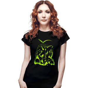 Daily_Deal_Shirts Fitted Shirts, Woman / Small / Black The Offspring Of Xeno