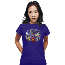 Load image into Gallery viewer, Shirts Fitted Shirts, Woman / Small / Violet Weapons Shop