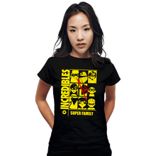 Load image into Gallery viewer, Shirts Fitted Shirts, Woman / Small / Black Who Watches The Family?