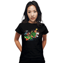 Load image into Gallery viewer, Secret_Shirts Fitted Shirts, Woman / Small / Black Land Before Christmas Time