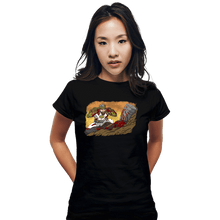 Load image into Gallery viewer, Shirts Fitted Shirts, Woman / Small / Black You Let Me Pass Now