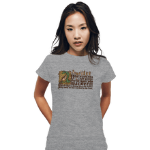 Load image into Gallery viewer, Daily_Deal_Shirts Fitted Shirts, Woman / Small / Sports Grey All That Is Gold Does Not Glitter