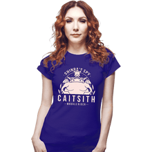 Load image into Gallery viewer, Shirts Fitted Shirts, Woman / Small / Violet Cait Sith