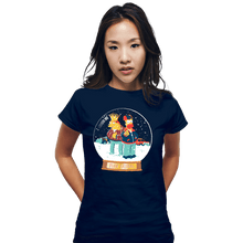 Load image into Gallery viewer, Daily_Deal_Shirts Fitted Shirts, Woman / Small / Navy Plow Patrol