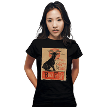 Load image into Gallery viewer, Shirts Fitted Shirts, Woman / Small / Black Black Goat Tour