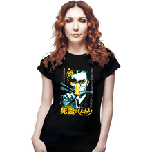 Load image into Gallery viewer, Shirts Fitted Shirts, Woman / Small / Black ZOMBIO