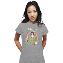 Load image into Gallery viewer, Shirts Fitted Shirts, Woman / Small / Sports Grey Princess Of Feral Cats