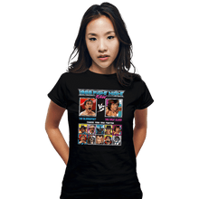 Load image into Gallery viewer, Daily_Deal_Shirts Fitted Shirts, Woman / Small / Black 1988 Fight Night Raw