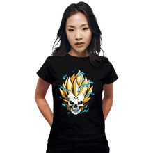 Load image into Gallery viewer, Daily_Deal_Shirts Fitted Shirts, Woman / Small / Black Majin Skeletron