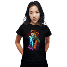Load image into Gallery viewer, Secret_Shirts Fitted Shirts, Woman / Small / Black JoJo Samus
